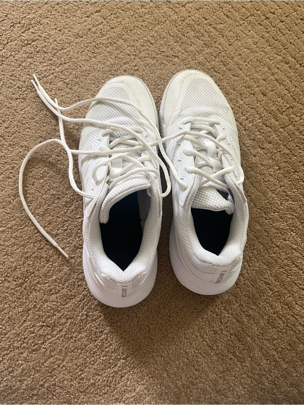 adidas GameCourt 2.0 White Tennis Court Shoes Men’s Size 7.5